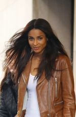 CIARA Leaves MTV Studios in New York 10/14/2015