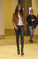 CIARA Leaves MTV Studios in New York 10/14/2015