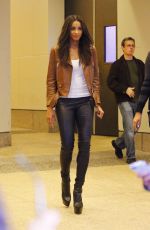 CIARA Leaves MTV Studios in New York 10/14/2015