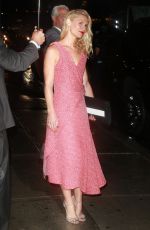 CLAIRE DANES Arrives at Late Show with Stephen Colbert in New York 10/01/2015