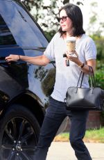COURTNEY COX Out and About in Los Angeles 10/12/2015