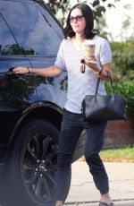 COURTNEY COX Out and About in Los Angeles 10/12/2015