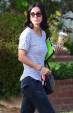 COURTNEY COX Out and About in Los Angeles 10/12/2015