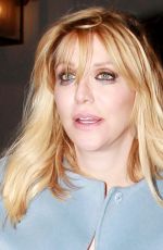 COURTNEY LOVE Arrives at Craig
