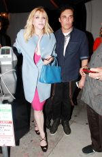 COURTNEY LOVE Arrives at Craig