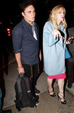 COURTNEY LOVE Arrives at Craig