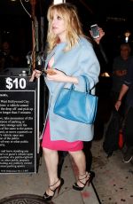 COURTNEY LOVE Arrives at Craig