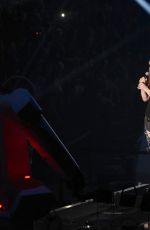 COURTNEY LOVE Performs at Philipp Plein Fashion Show in Milan 10/01/2015