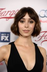 CRISTIN MILIOTI at Fargo Season 2 Premiere in Hollywood 10/07/2015