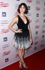 CRISTIN MILIOTI at Fargo Season 2 Premiere in Hollywood 10/07/2015