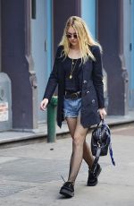 DAKOTA FANNING Out and About in New York 10/13/2015