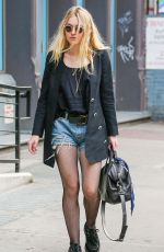 DAKOTA FANNING Out and About in New York 10/13/2015