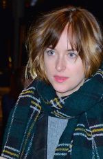 DAKOTA JOHNSON Arrives at JFK Airport in New York 10/18/2015