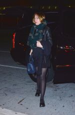 DAKOTA JOHNSON Arrives at JFK Airport in New York 10/18/2015