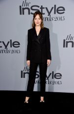 DAKOTA JOHNSON at InStyle Awards 2015 in Los Angeles 10/26/2015