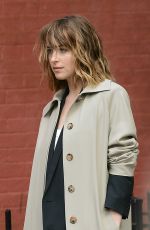 DAKOTA JOHNSON on the Set of a Photoshoot in New York 10/16/2015