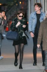 DAKOTA JOHNSON Out and About in Downtown New York 10/18/2015