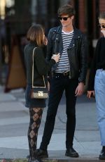 DAKOTA JOHNSON Out and About in New York 10/10/2015