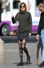 DAKOTA JOHNSON Out and About in New York 10/10/2015
