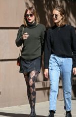 DAKOTA JOHNSON Out and About in New York 10/10/2015