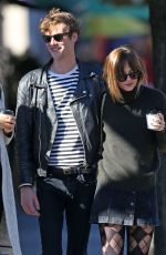 DAKOTA JOHNSON Out and About in New York 10/10/2015