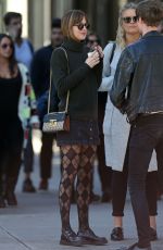 DAKOTA JOHNSON Out and About in New York 10/10/2015