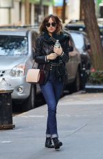 DAKOTA JOHNSON Out and About in New York 10/16/2015