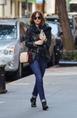 DAKOTA JOHNSON Out and About in New York 10/16/2015