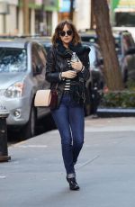 DAKOTA JOHNSON Out and About in New York 10/16/2015