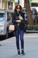 DAKOTA JOHNSON Out and About in New York 10/16/2015
