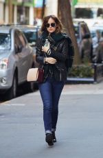 DAKOTA JOHNSON Out and About in New York 10/16/2015