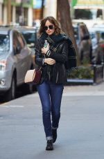 DAKOTA JOHNSON Out and About in New York 10/16/2015
