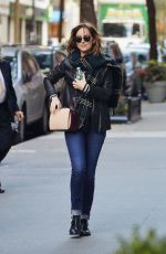 DAKOTA JOHNSON Out and About in New York 10/16/2015