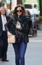 DAKOTA JOHNSON Out and About in New York 10/16/2015