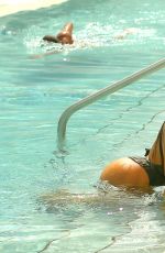 DAPHNE JOY in Swimsuit at a Beach and Pool in Miami 10/18/2015