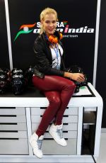 DARYA KLISHINA at F1 2015 Russian Grand Prix at Sochi Autodrom 10/11/2015
