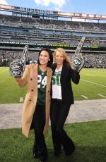 DEM LOVATO at Jets vs. Washington Redskins Game in New Jersey 10/18/2015