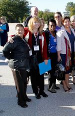 DEMI LOVATO and Delegates from Texas at National Council’s Hill Day in Washington 10/06/2015