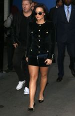 DEMI LOVATO Arrives at Good Morning America in New York 10/29/2015