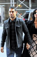 DEMI LOVATO Arrives at Good Morning America Studios in New York 10/26/2015