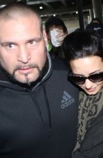 DEMI LOVATO Arrives in Sao Paulo 10/19/2015
