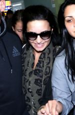 DEMI LOVATO Arrives in Sao Paulo 10/19/2015