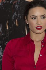 DEMI LOVATO at a Promotional Press Conference in Sao Paulo 10/21/2015