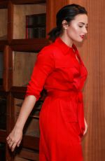 DEMI LOVATO at a Promotional Press Conference in Sao Paulo 10/21/2015
