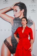 DEMI LOVATO at a Promotional Press Conference in Sao Paulo 10/21/2015