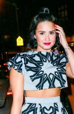 DEMI LOVATO at Apple Store Soho in New York 10/28/2015