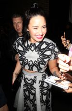 DEMI LOVATO at Apple Store Soho in New York 10/28/2015