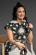 DEMI LOVATO at Apple Store Soho in New York 10/28/2015