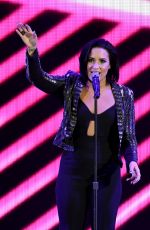 DEMI LOVATO at CBS Radio