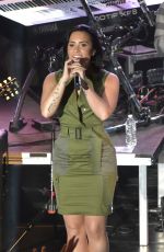 DEMI LOVATO at Future Now Tour Announcement in New York 10/26/2015